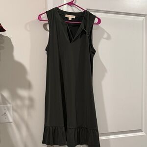 Michael Kors Black Sleeveless Mini Dress